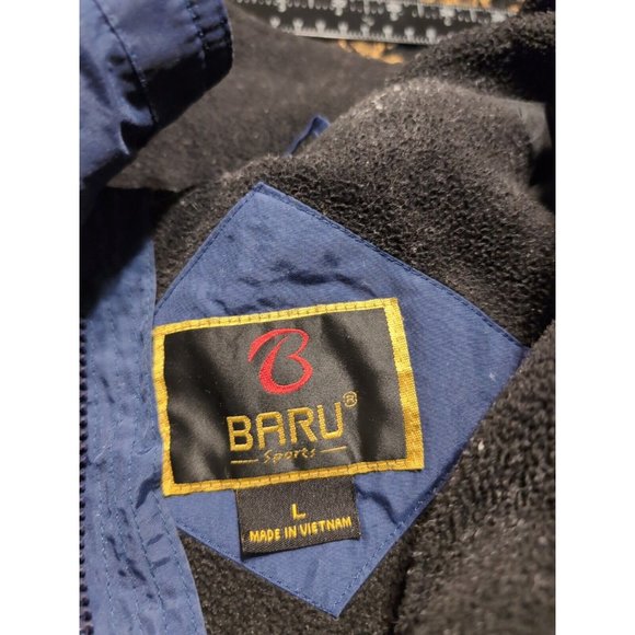 Oscar Mayer Blue Fleece Lined Jacket Size L Zip Pockets Men's Columbia... - Picture 4 of 7